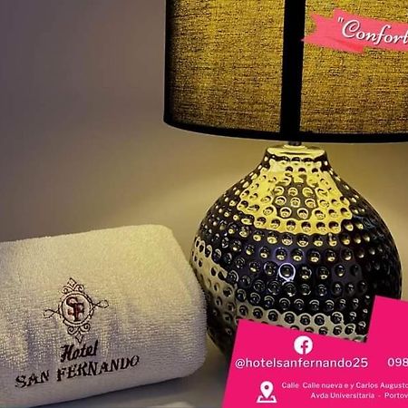 Hotel San Fernando Portoviejo Zewnętrze zdjęcie